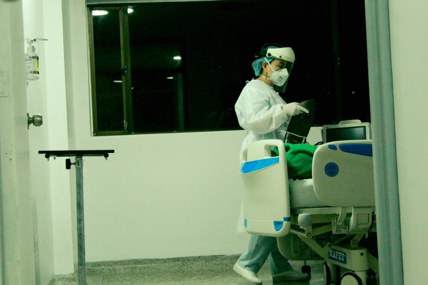 Incremento de pacientes con problemas respiratorios en el Federico Lleras