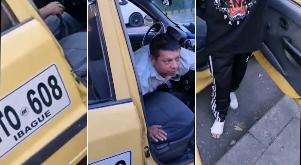 Indignación por taxista que negó servicio a un hombre y su hijo con muletas en Ibagué