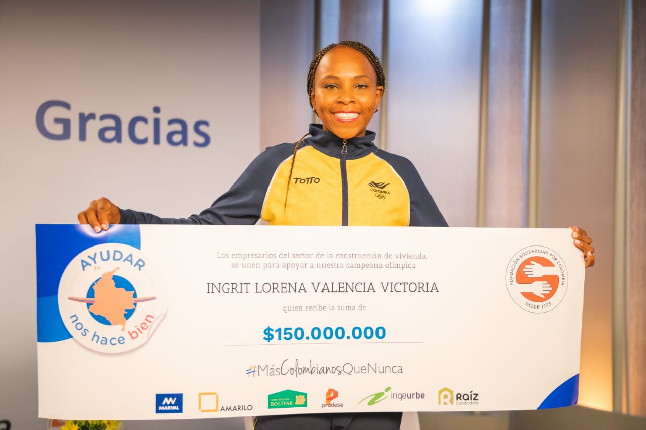 Ingrit Valencia recibió $ 150 millones para recuperar su vivienda propia