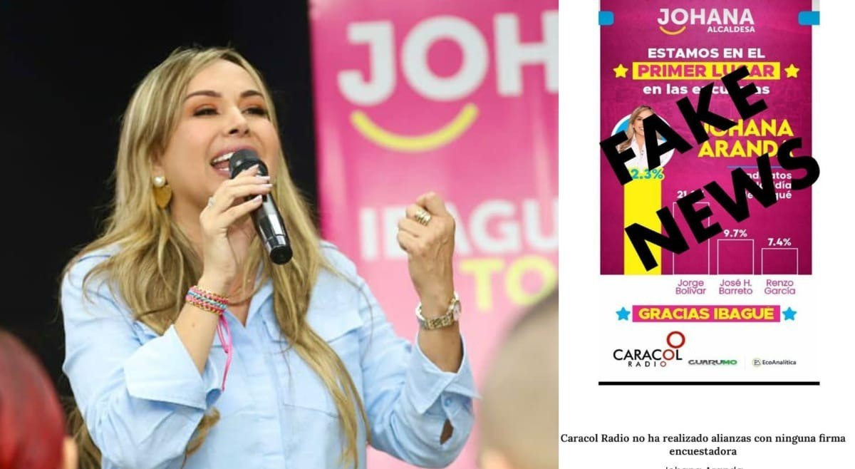 La encuesta ‘chimba’ que favorece a la candidata Johana Aranda