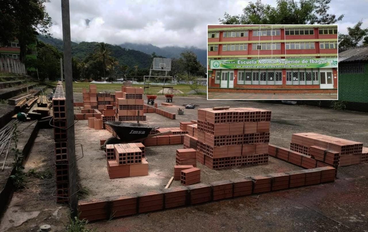 La Normal Superior de Ibagué un completo desorden
