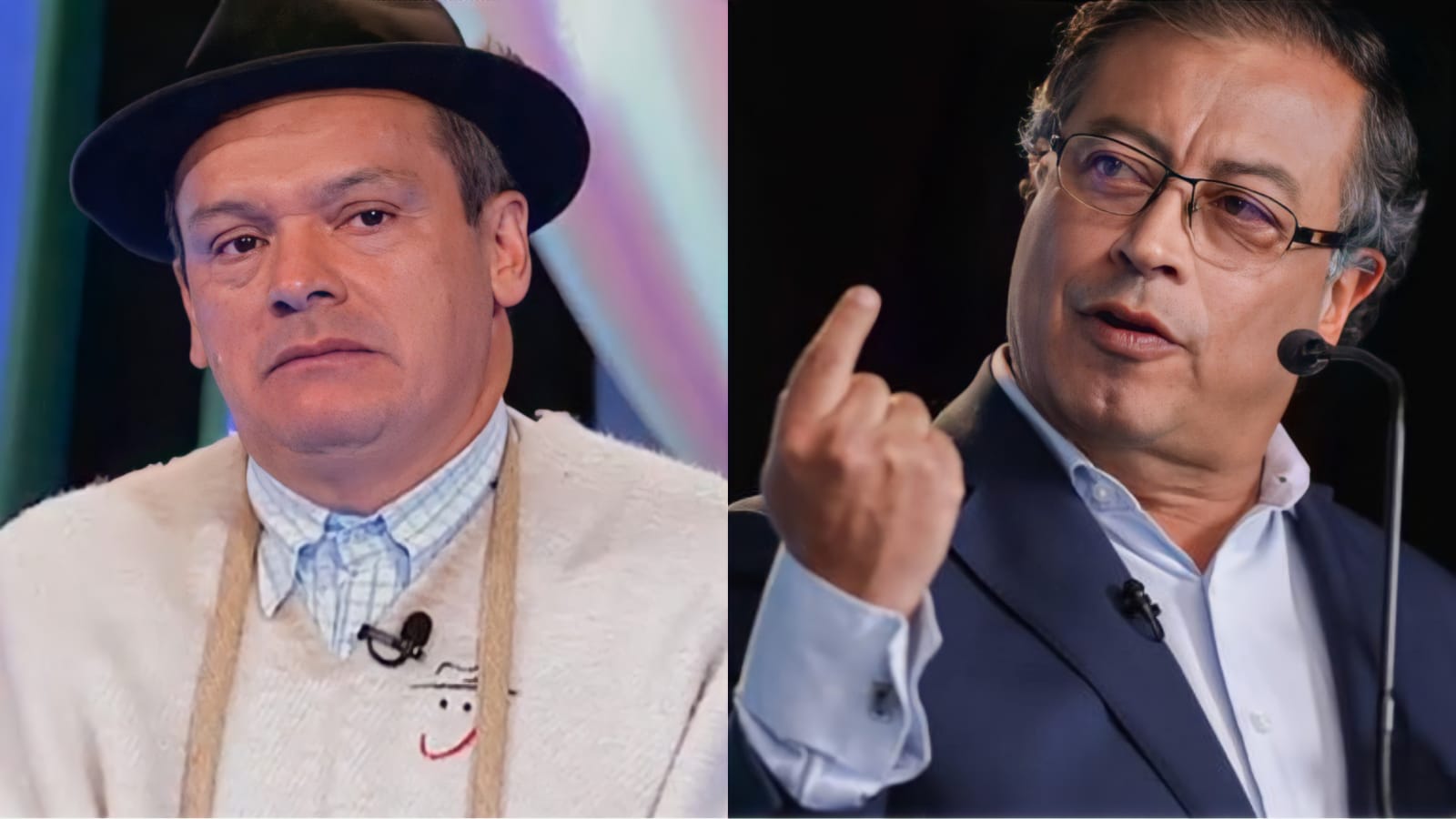 La 'peinada' de Petro a Don Jediondo: "te quebró por quien votaste"