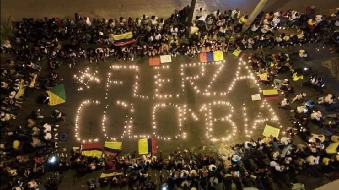 La protesta de hoy es visible, gracias al poder de las redes sociales