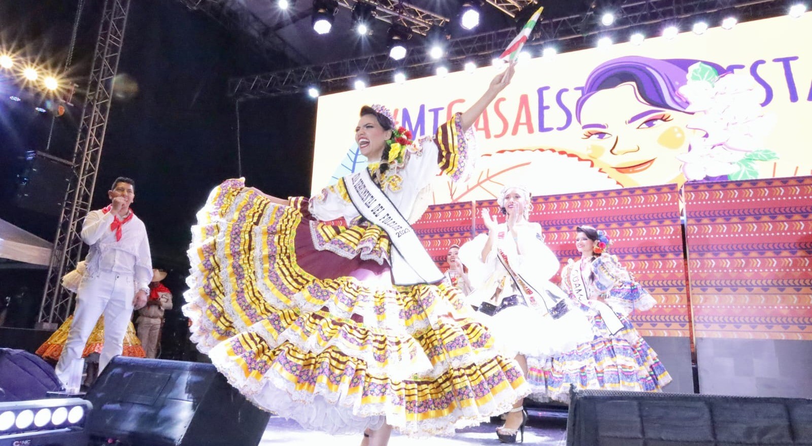 La señorita Purificación es la nueva Embajadora Departamental del Folclor