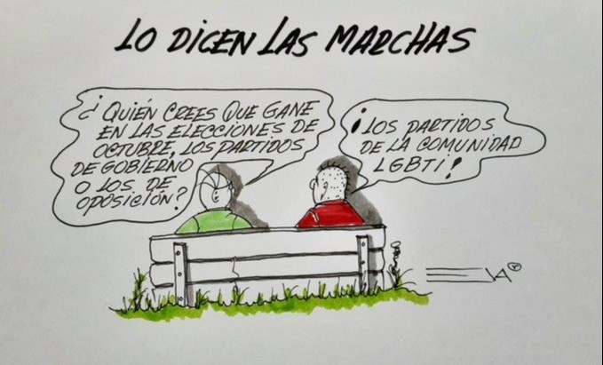 Lo dicen las marchas