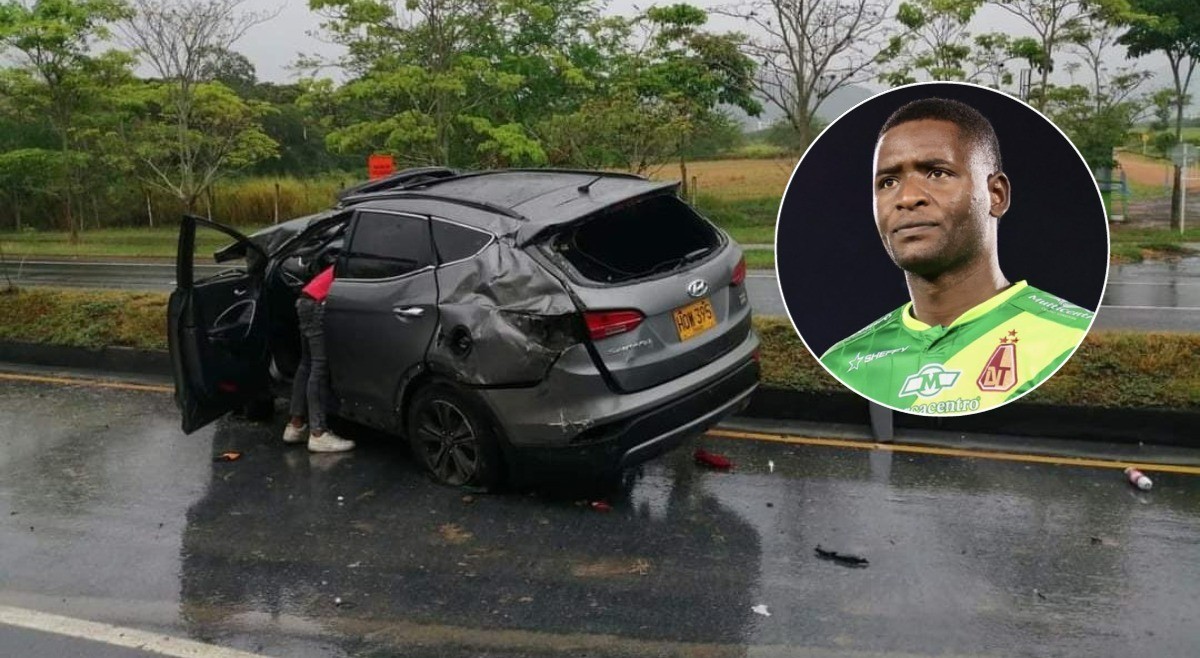 Lo que se sabe del aparatoso accidente que sufrió el portero William Cuesta