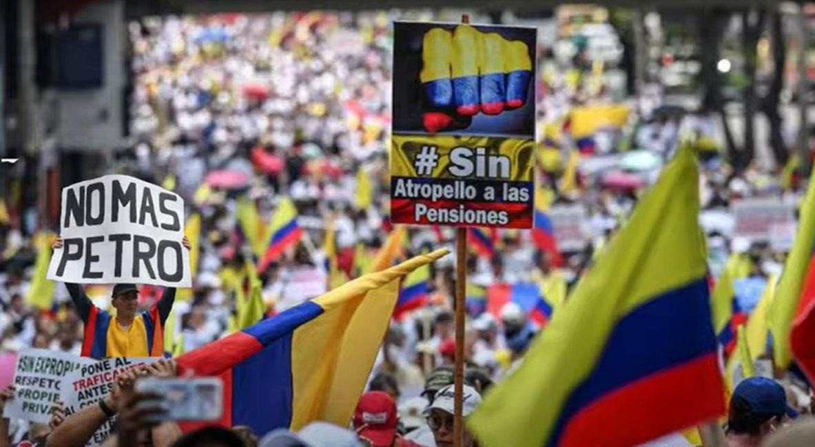 Marcha contra el gobierno Petro en Ibagué: recorrido, horario y más