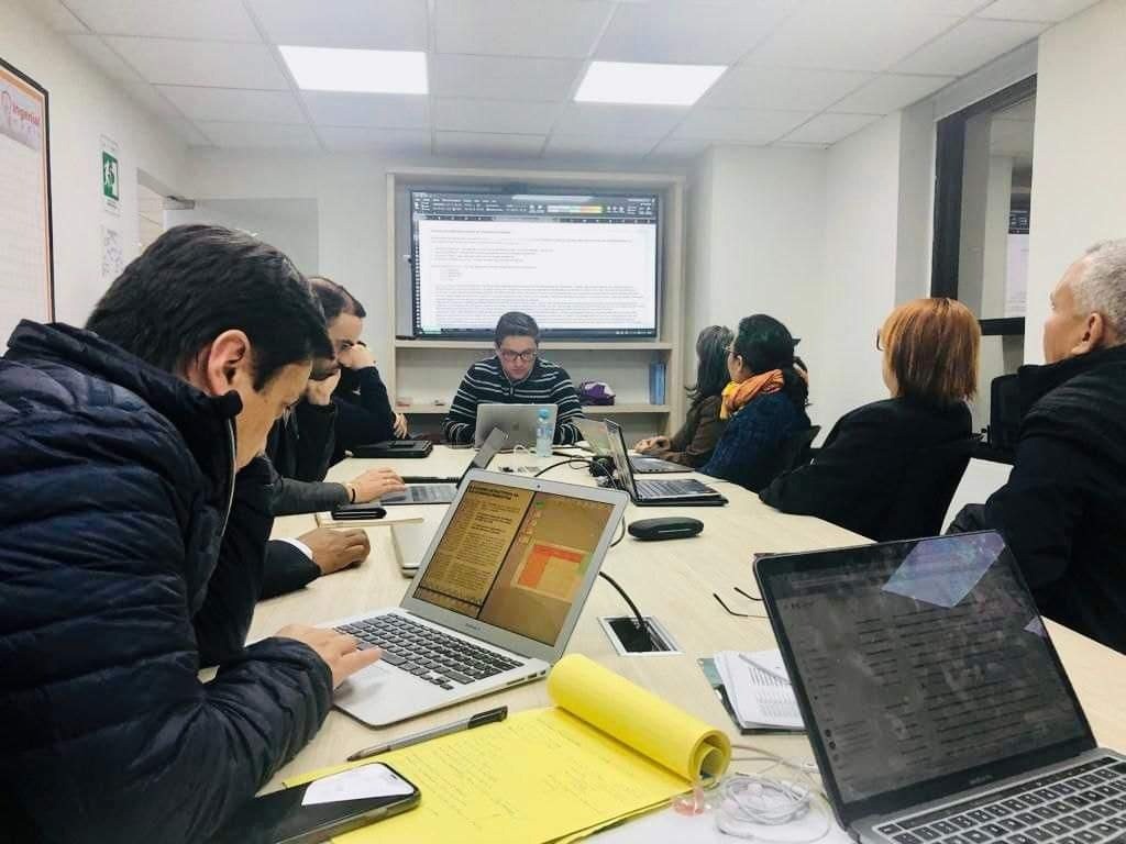 Marco Emilio Hincapié, en comisión de empalme del Mininterior