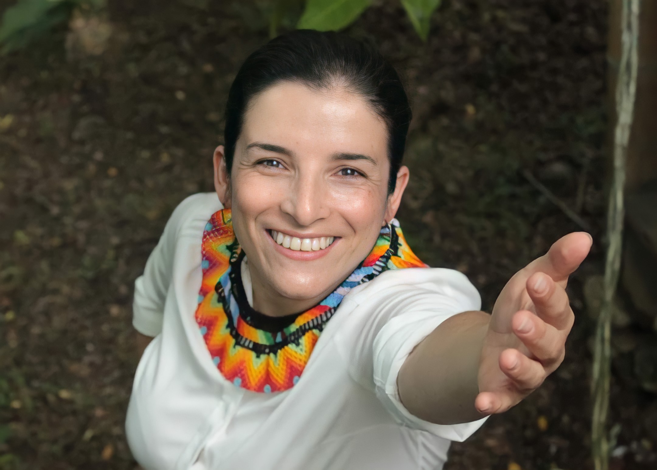 La candidata que acude a la creatividad para hacer la campaña política