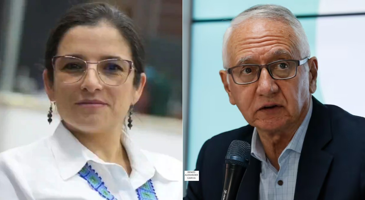 Ministro Jaramillo-Martha Alfonso: la distancia entre los dos…