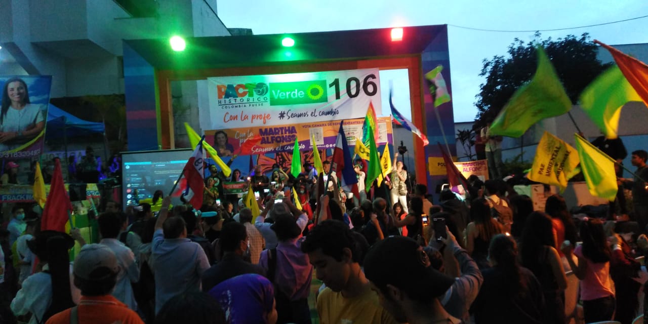 Masivo acompañamiento en el cierre de campaña de Martha Alfonso