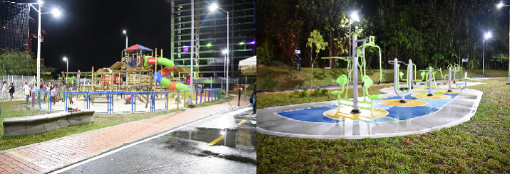 Con una inversión cercana a los $1.800 millones, habilitan megarparque La Estación 1