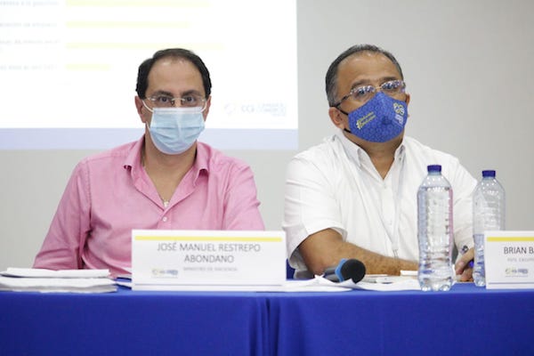 Ministro de Hacienda entregó balance parcial de las mesas por la paz del Tolima