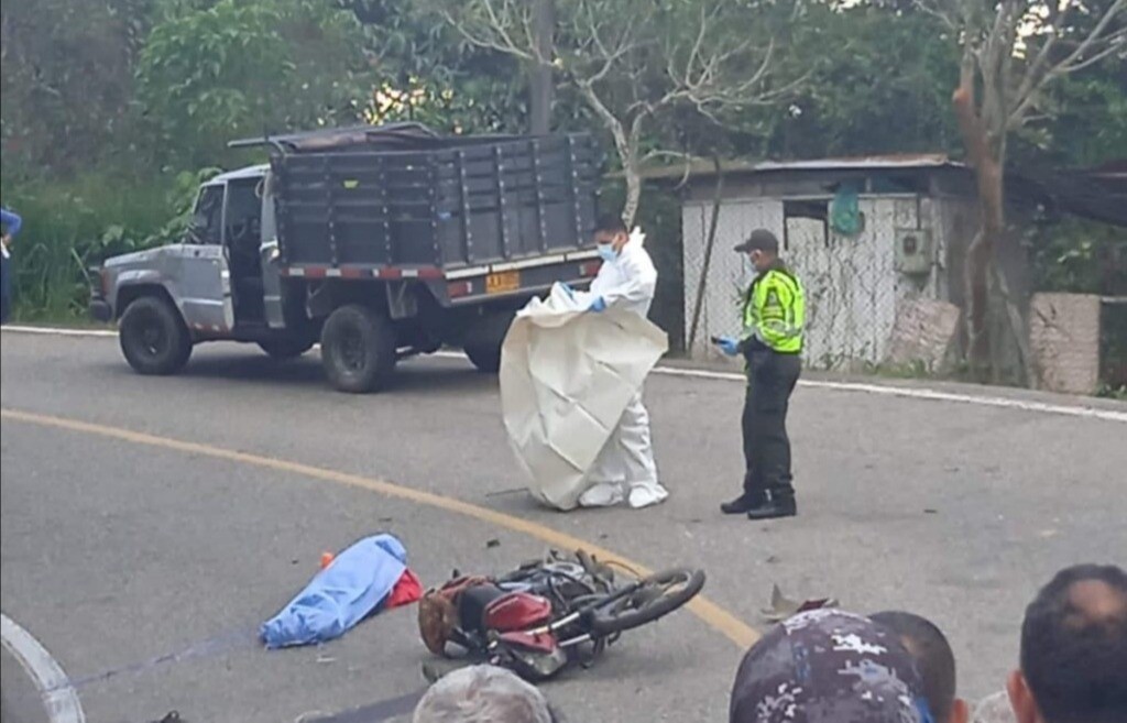 Motociclista falleció en medio de un accidente en la vía hacia el Líbano