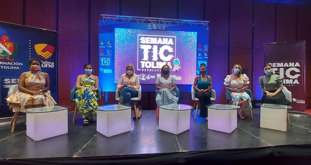 Mujeres, protagonistas en la Semana TIC 2.1 del Tolima