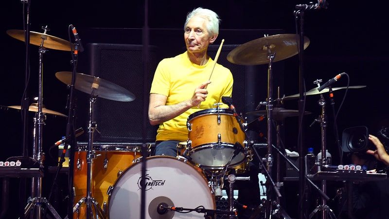Murió Charlie Watts, el legendario baterista de Rolling Stones