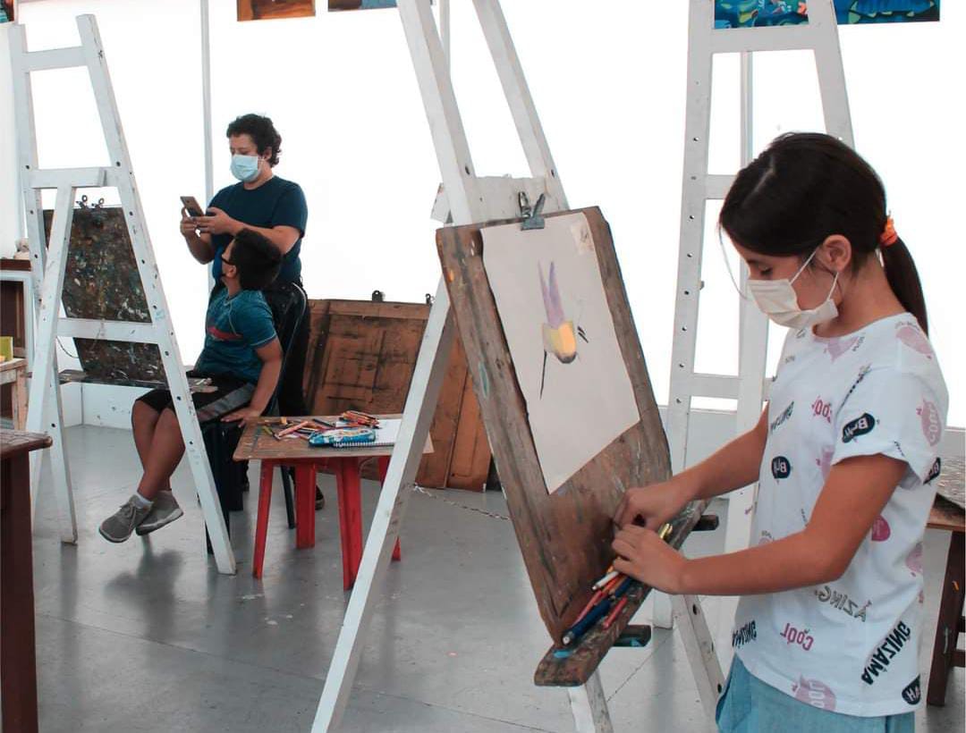 Museo de Arte del Tolima oferta talleres de dibujo y pintura para niños