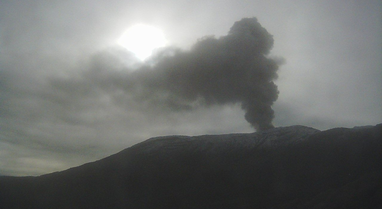 Actividad en el Nevado del Ruiz sigue inestable