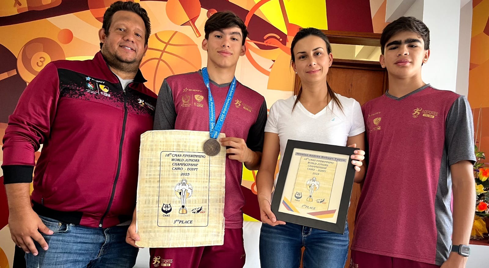 Copa América Juvenil y Panamericano de Natación contarán con participación tolimense