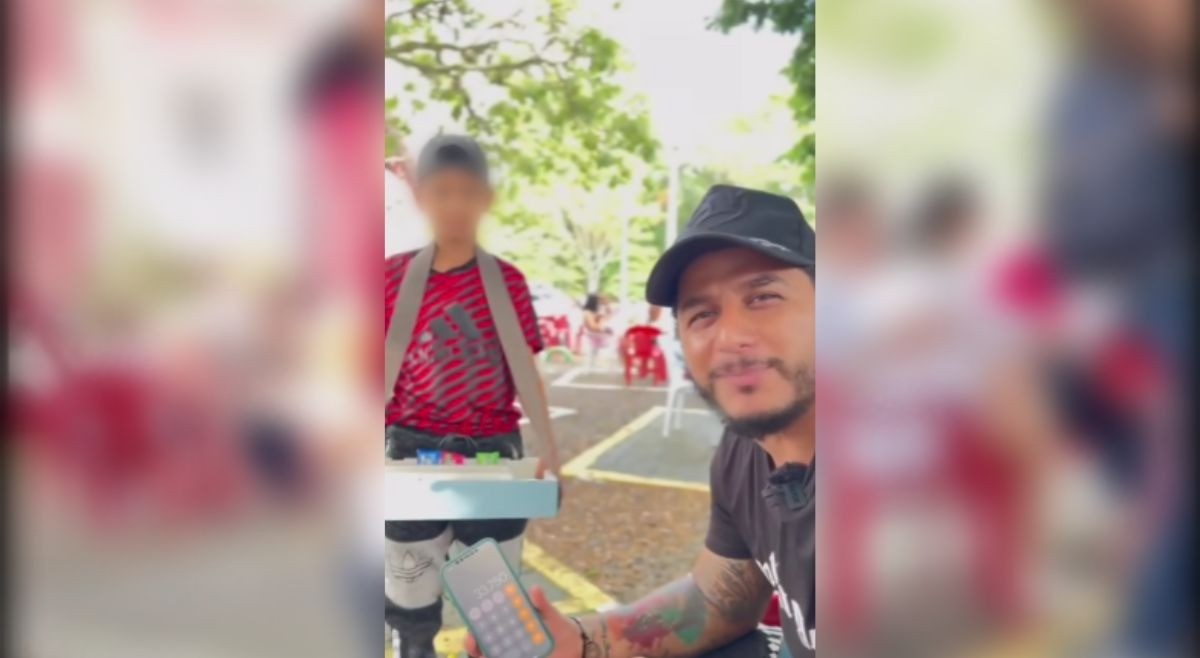 El “Niño calculadora” resultó ser montaje de un influencer