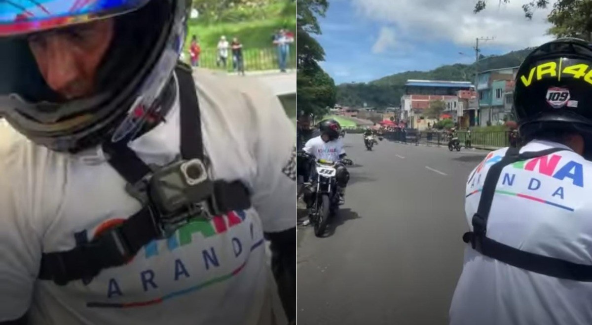 Nombre de candidata Aranda protagonista en válida de motociclismo accidentada