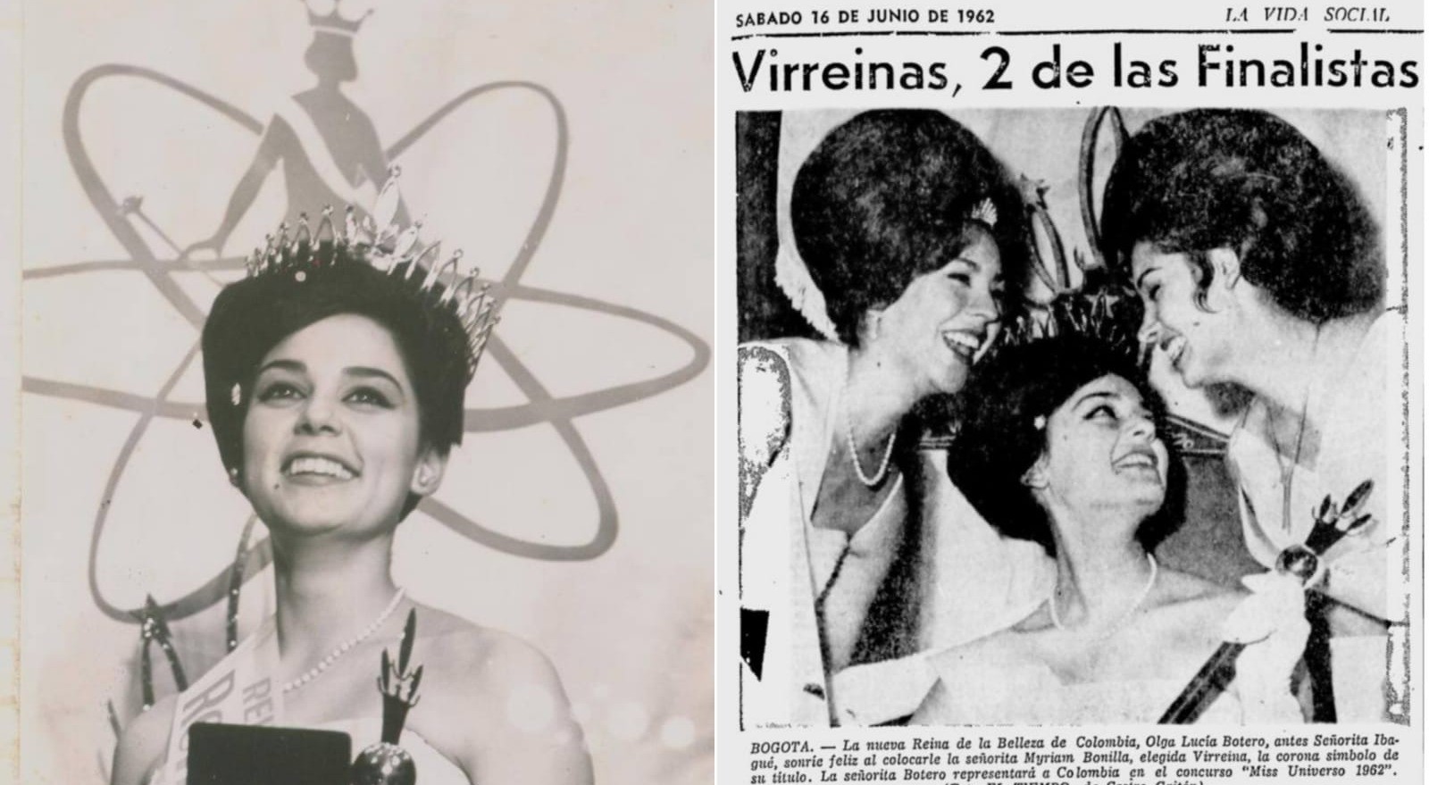 Olga Lucía Botero Orozco, la reina de reinas que representó al Tolima