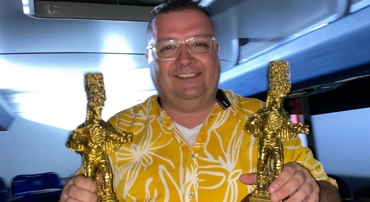 Orquesta Ibaguereña ganadora del Congo de Oro 2024 en el Carnaval de Barranquilla