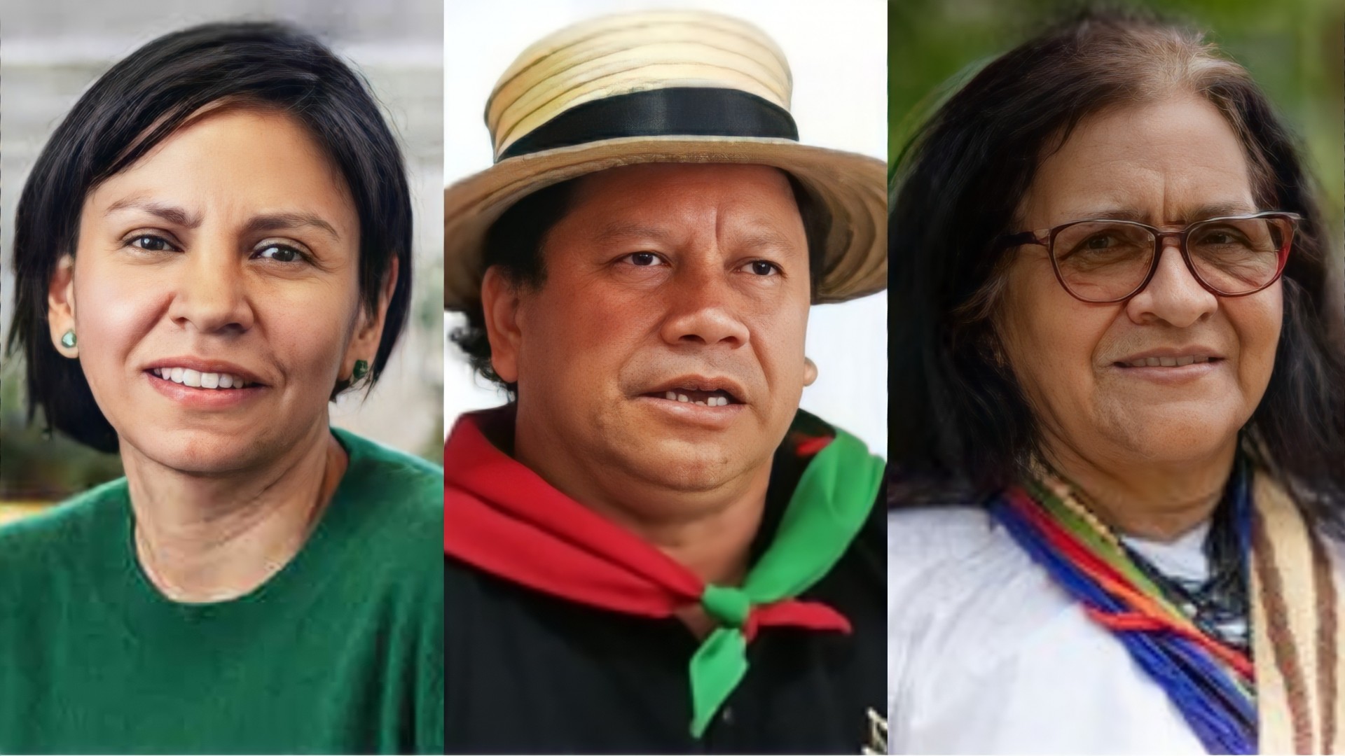 Históricos nombramientos de tres indígenas en el gobierno de Petro