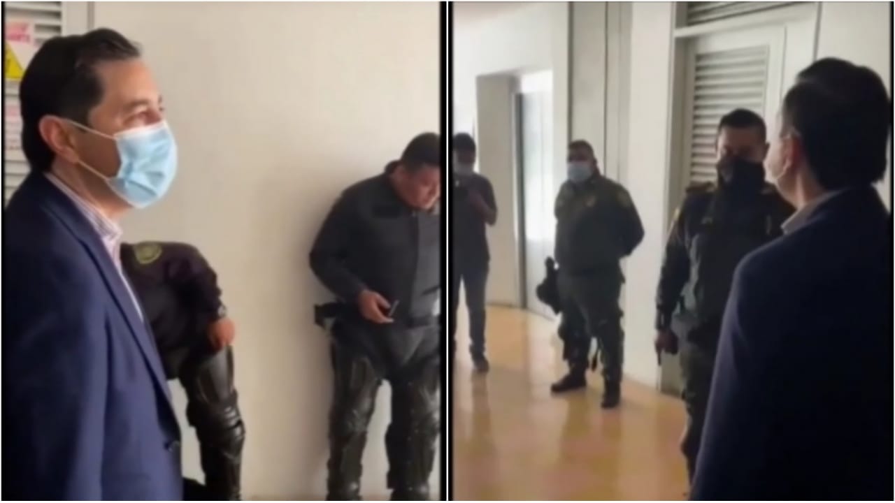 "Agradezco su importante trabajo": polémica por exaltación de Hurtado al Esmad