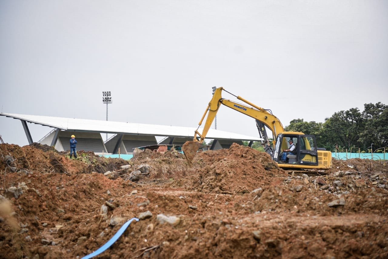 Por desabastecimiento de acero, suspenden obras del Coliseo Mayor de Ibagué