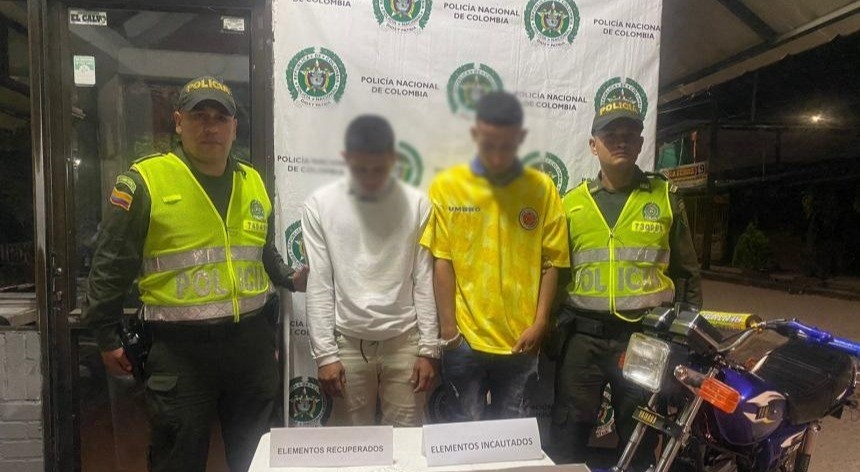Por fin capturan a tremendos ladrones de celulares en Ibagué