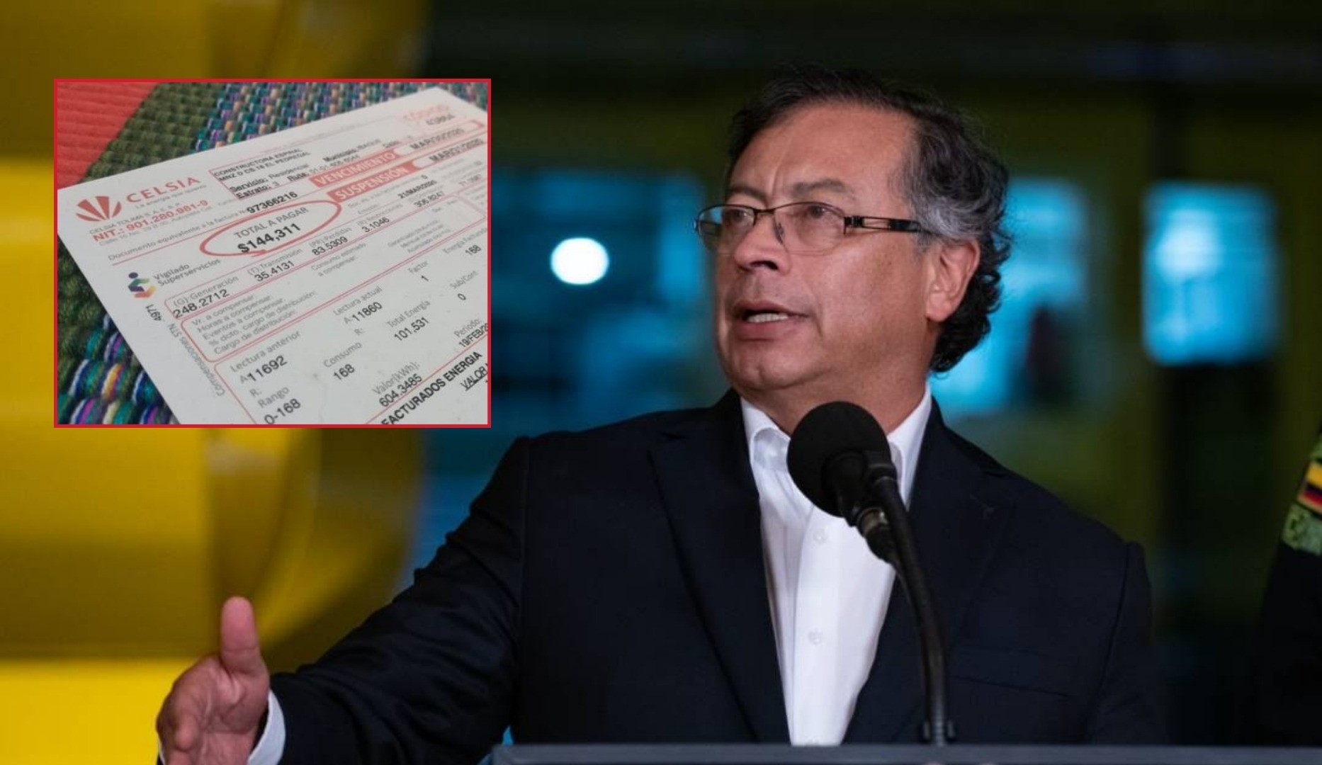 Presidente Petro cita sector energético para que explique alza de tarifas