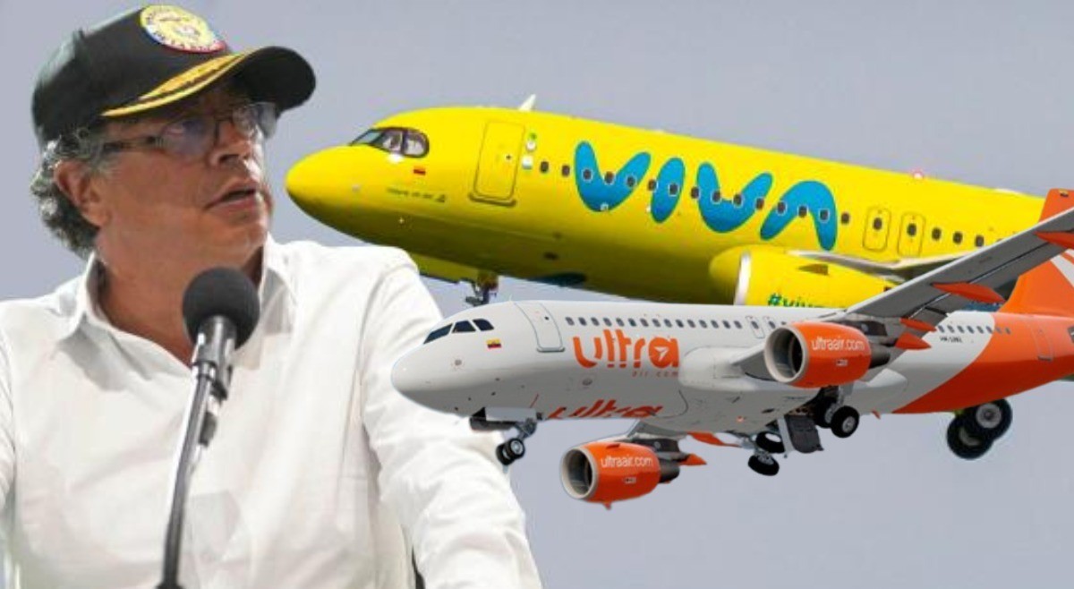 Presidente Petro dispone aviones de la FAC en favor de usuarios afectados por Viva Air y Ultra Air