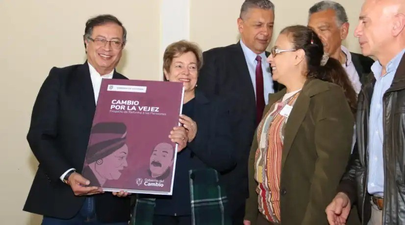 Presidente Petro radicó proyecto de reforma pensional