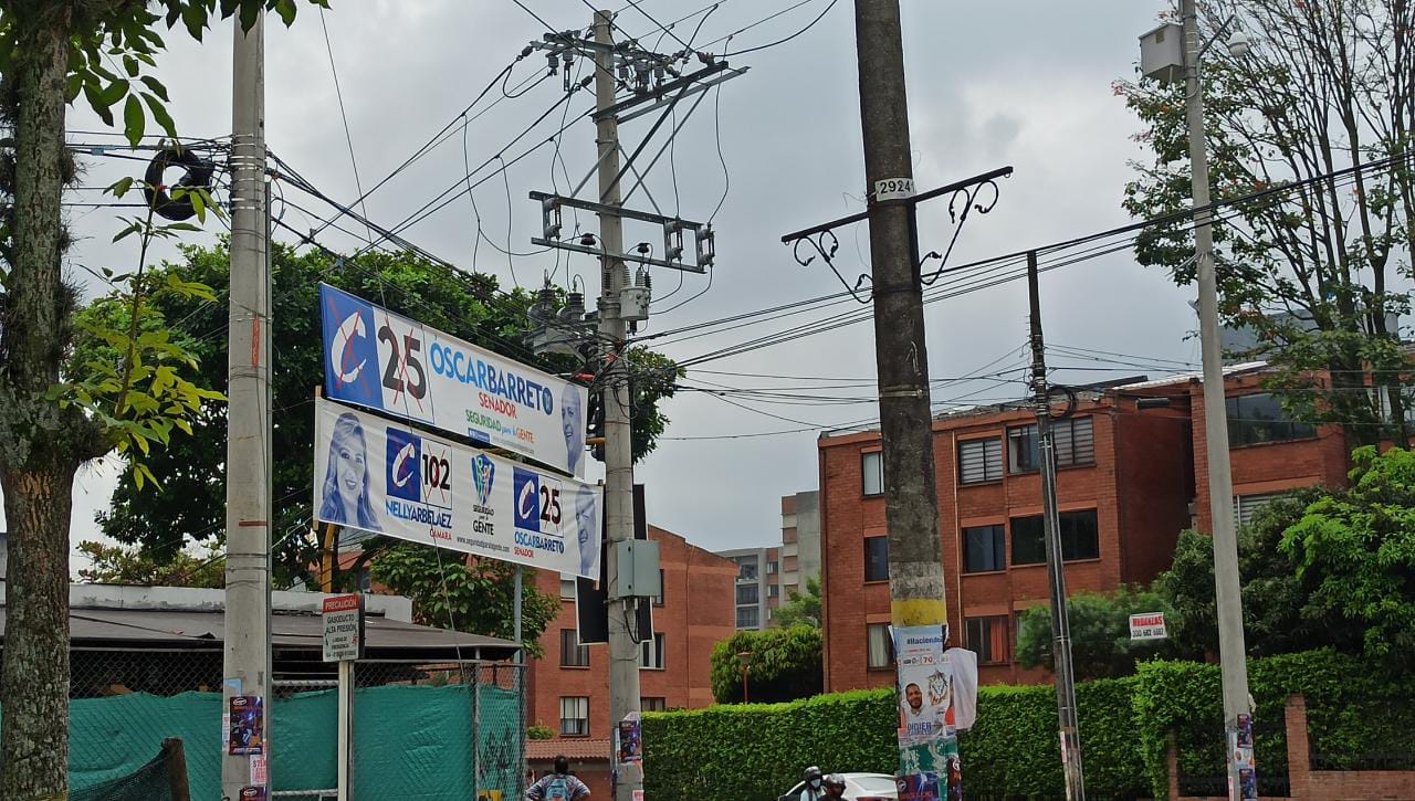La desbordada publicidad política que inunda el Tolima
