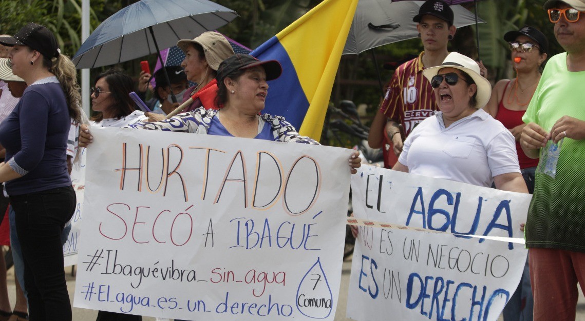 ¿Qué pasa con el agua en Ibagué alcalde Hurtado?