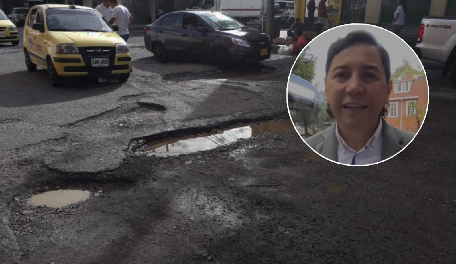 ¿Qué responde Hurtado por el pésimo estado de la malla vial en Ibagué?