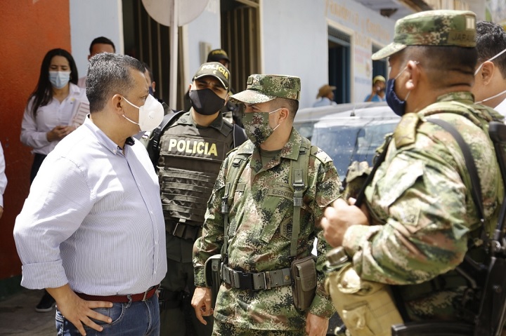 Gobernador dice que la seguridad del Tolima es normal