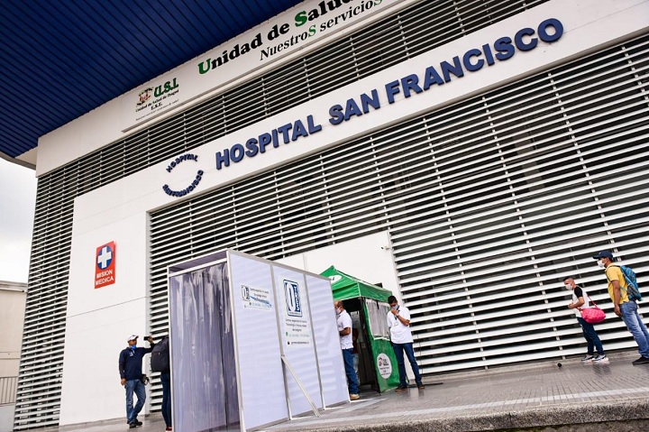 Empresa privada donó cabina de alta desinfección a la Alcaldía de Ibagué