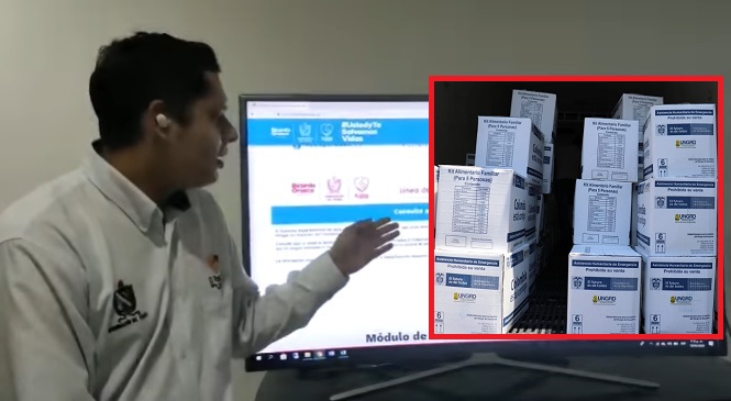 Compruebe por Internet si usted es beneficiario de los kits alimenticios que está entregando la Gobernación del Tolima