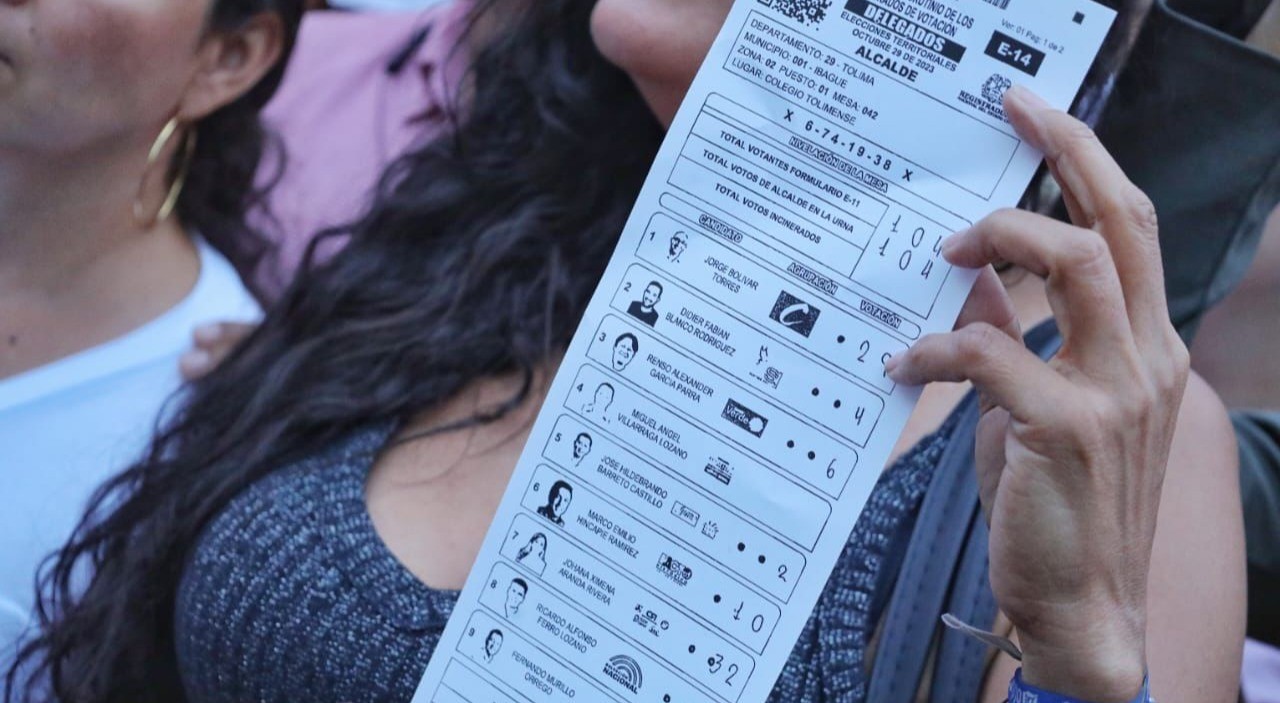 Red de Veedurías pide reconteo voto a voto para Alcaldía de Ibagué