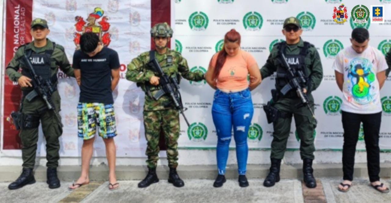 Redada contra la extorsión de comerciantes y campesinos en el Tolima