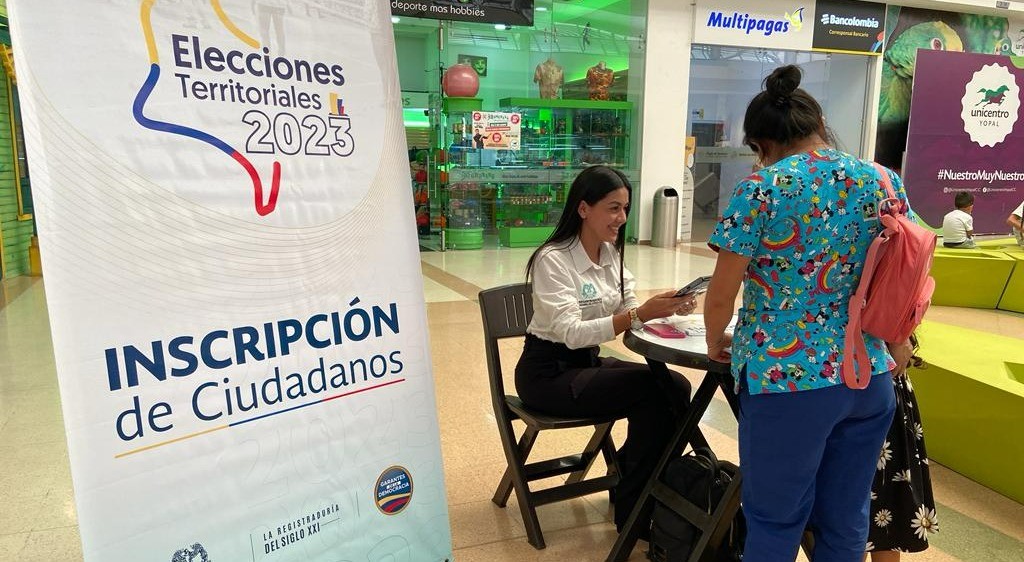 Registraduría habilitó puntos móviles para inscripción de cédulas en Ibagué