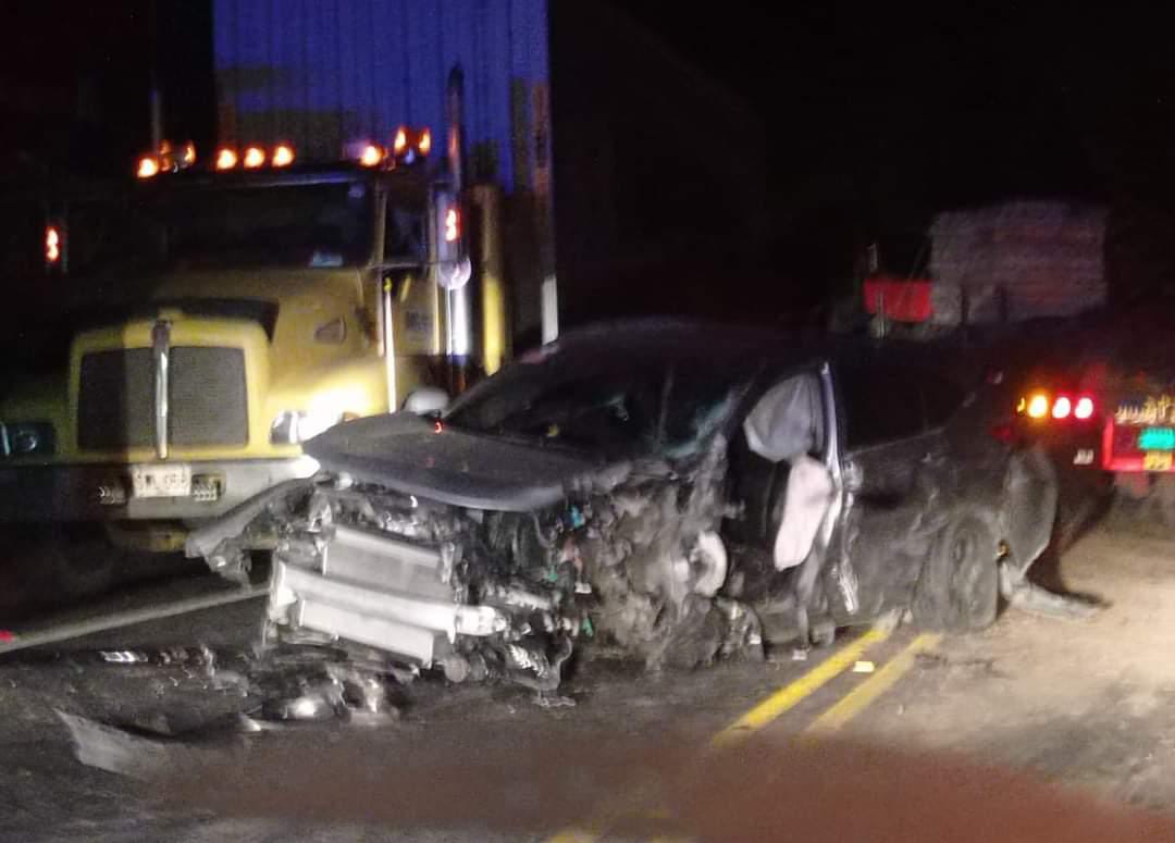 Representante electa Delcy Isaza salió ilesa de aparatoso accidente en el norte del Tolima