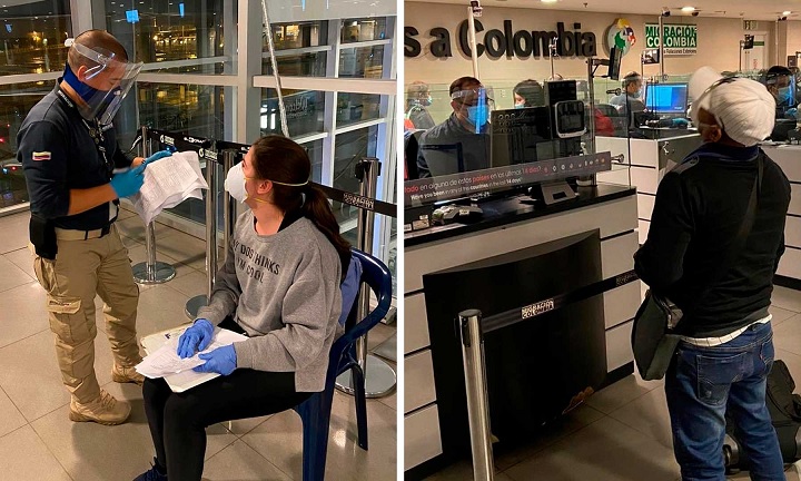 Más de 1.700 colombianos fueron repatriados en abril por medio de vuelos humanitarios