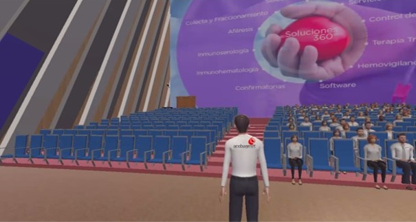 Congreso de Bancos de Sangre y medicina transfusional con tecnología interactiva 3D