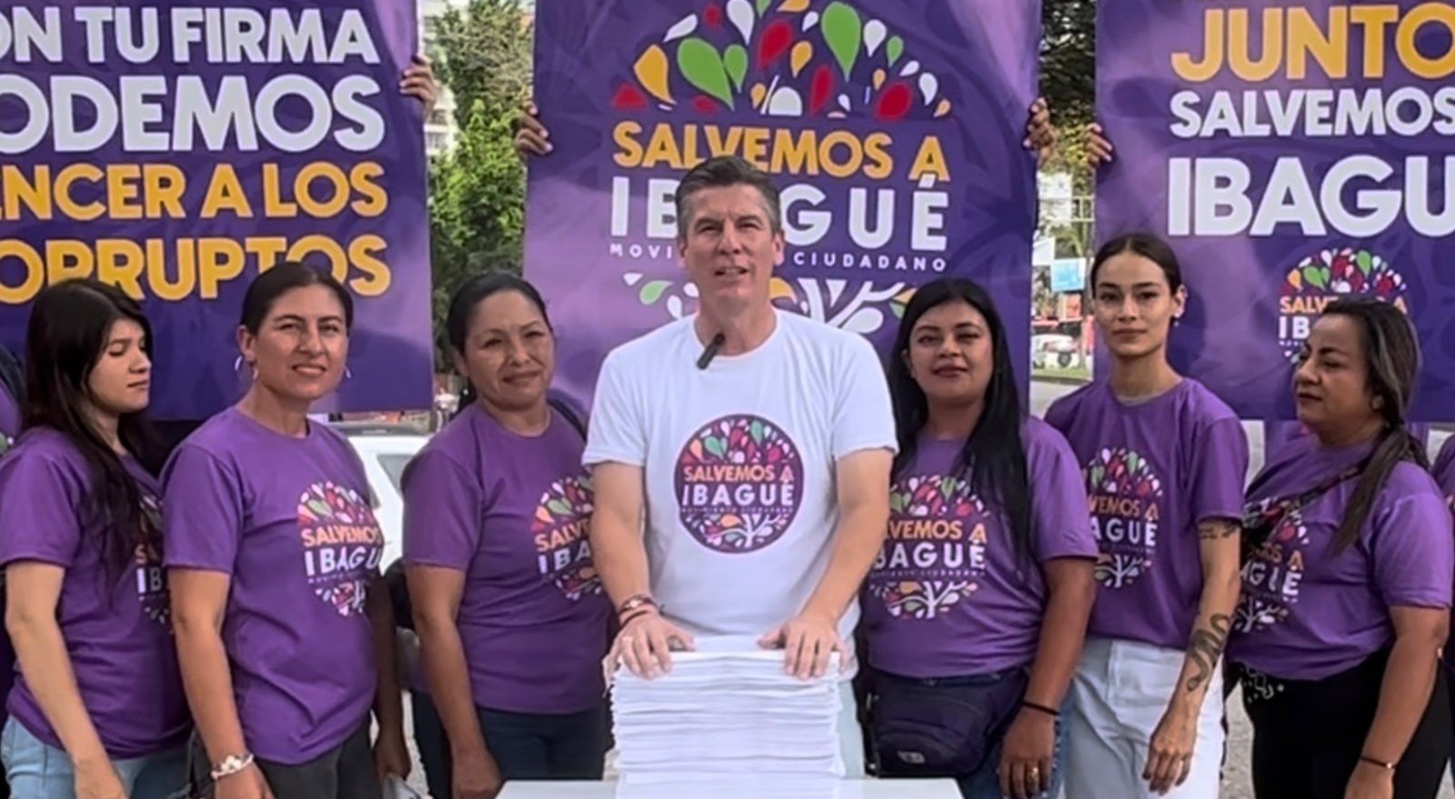 Ferro recogió 50.000 firmas para aspirar a la Alcaldía de Ibagué