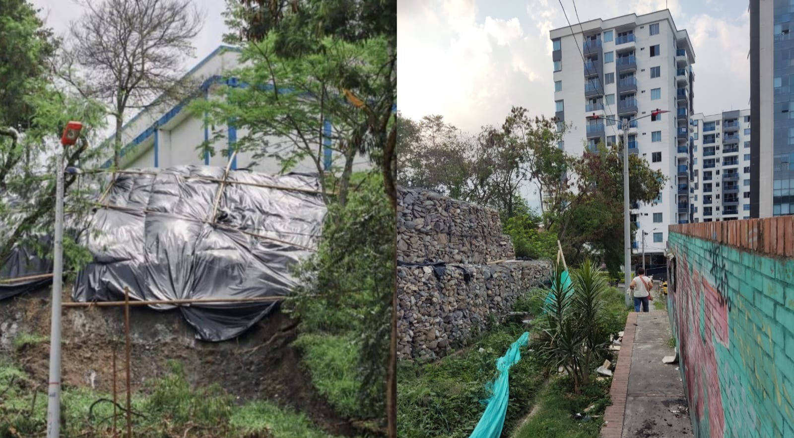 Riesgo inminente en cerro de Piedra Pintada y el IBAL hace oídos sordos