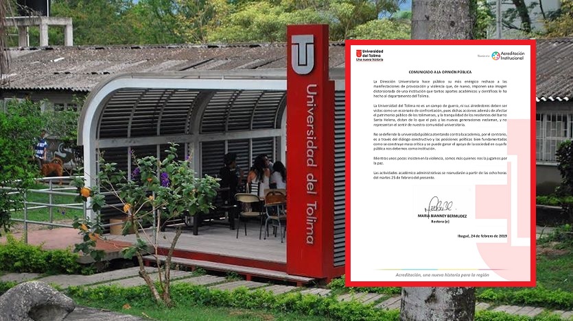 Directivas de U.T. rechazan actos de violencia