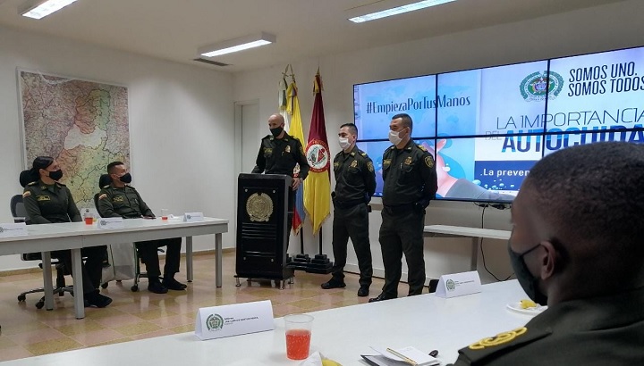 Llegan refuerzos para la policía del Tolima